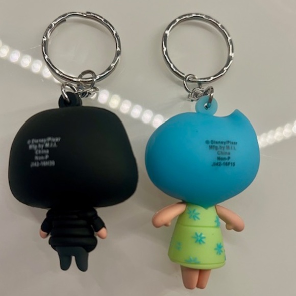 Set of 2 Pixar Character Keychains/bag charms - Picture 3 of 3